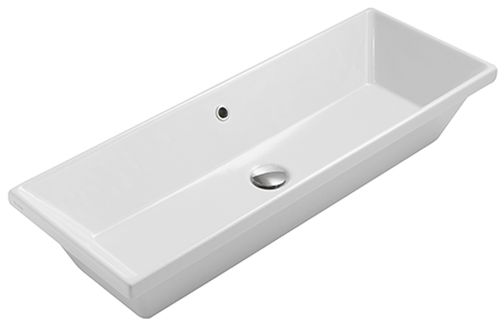 Globo Stockholm umywalka 90x34 cm biała FO090.BI