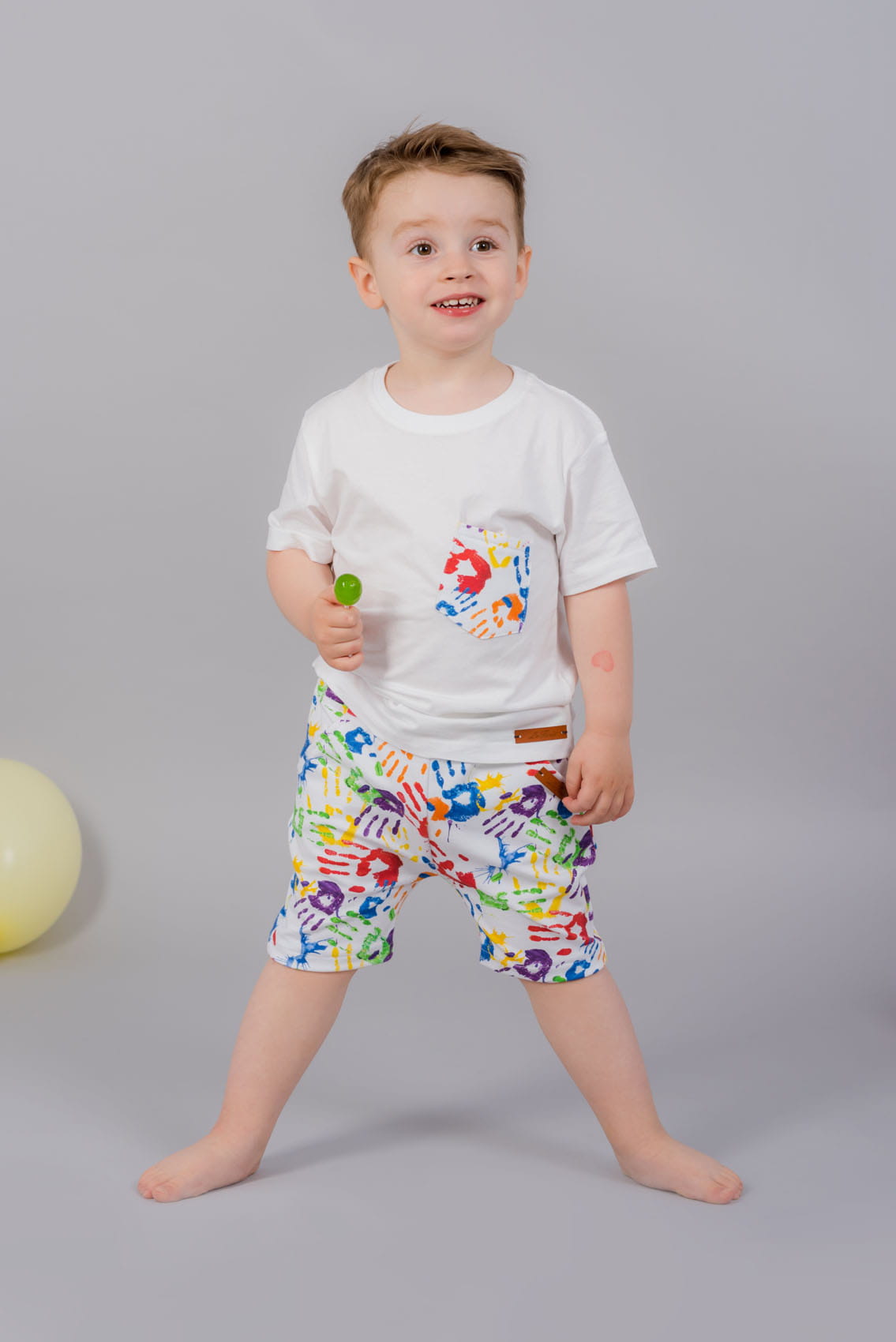 Laferio Paws komplet - Koszulka + spodenki unisex