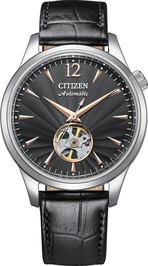 Zegarek męski Citizen Mechanical Classic Open Heart NH9131-14E