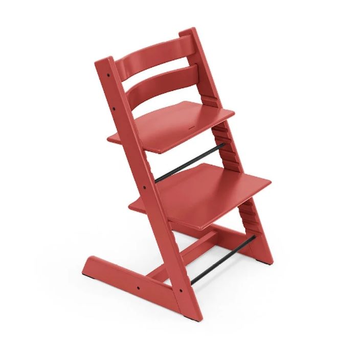Stokke Tripp Trapp - rosnące krzesełko do karmienia-Warm Red