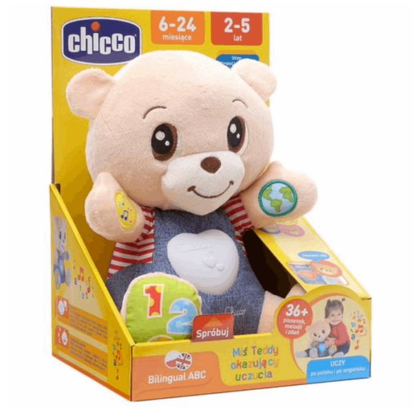 Chicco Miś Teddy okazujący uczucia - 07947