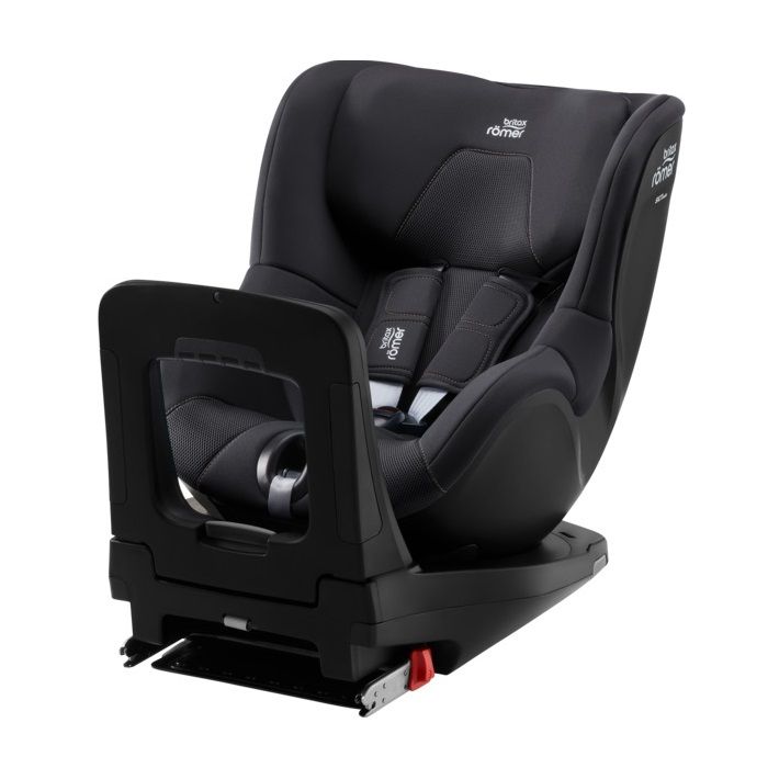 Britax Romer Dualfix M i-Size V22 - fotelik samochodowy dla dzieci od 61 do 105 cm wzrostu, do 18 kg-Fossil Grey