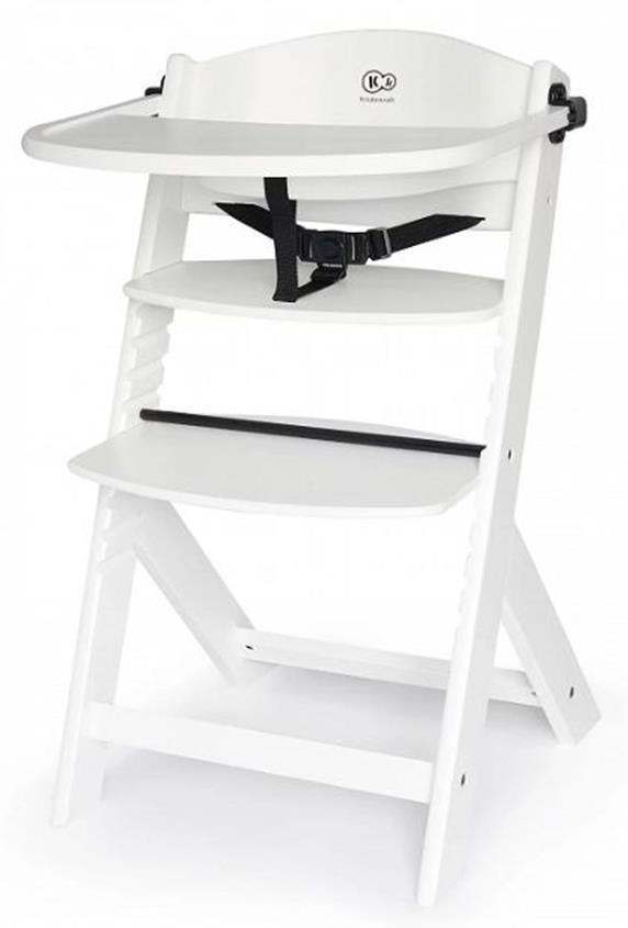 Kinderkraft Enock - krzesełko do karmienia-Full White