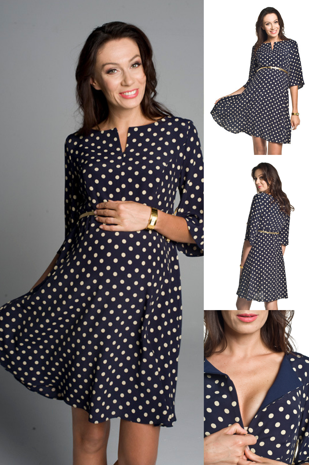 Sukienka ciążowa i do karmienia Kaja