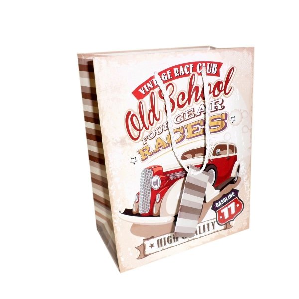 Ozdobne opakowanie, torebka na prezent 18x24cm wz. 001-Vintage