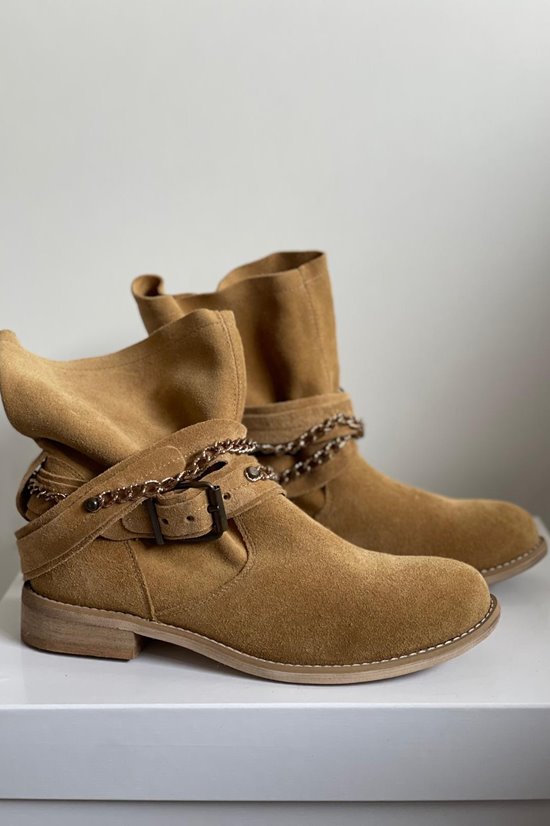 Botki damskie 0425/5 Sand Outlet