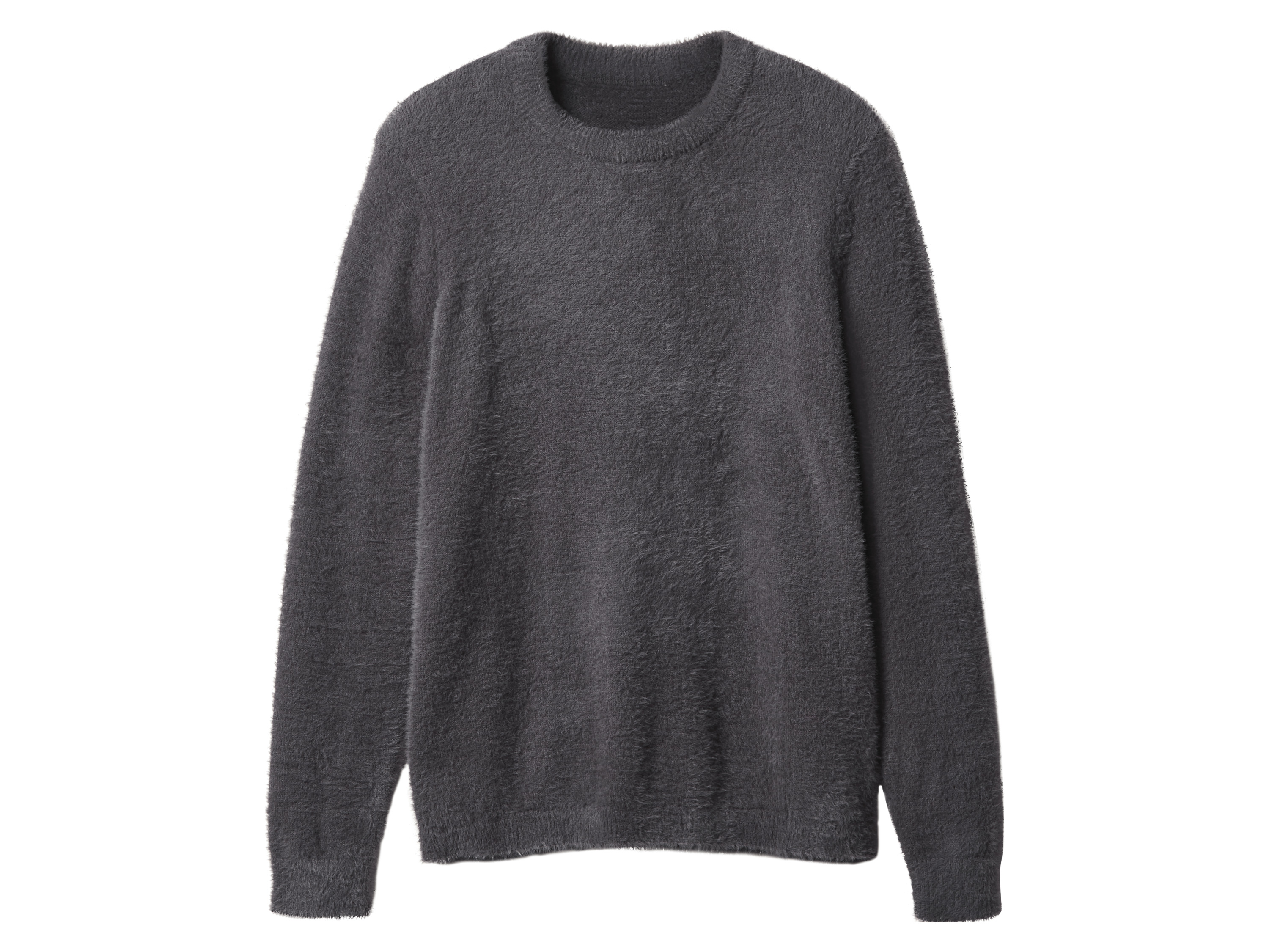 esmara Sweter pluszowy damski Antracytowy, M40/42