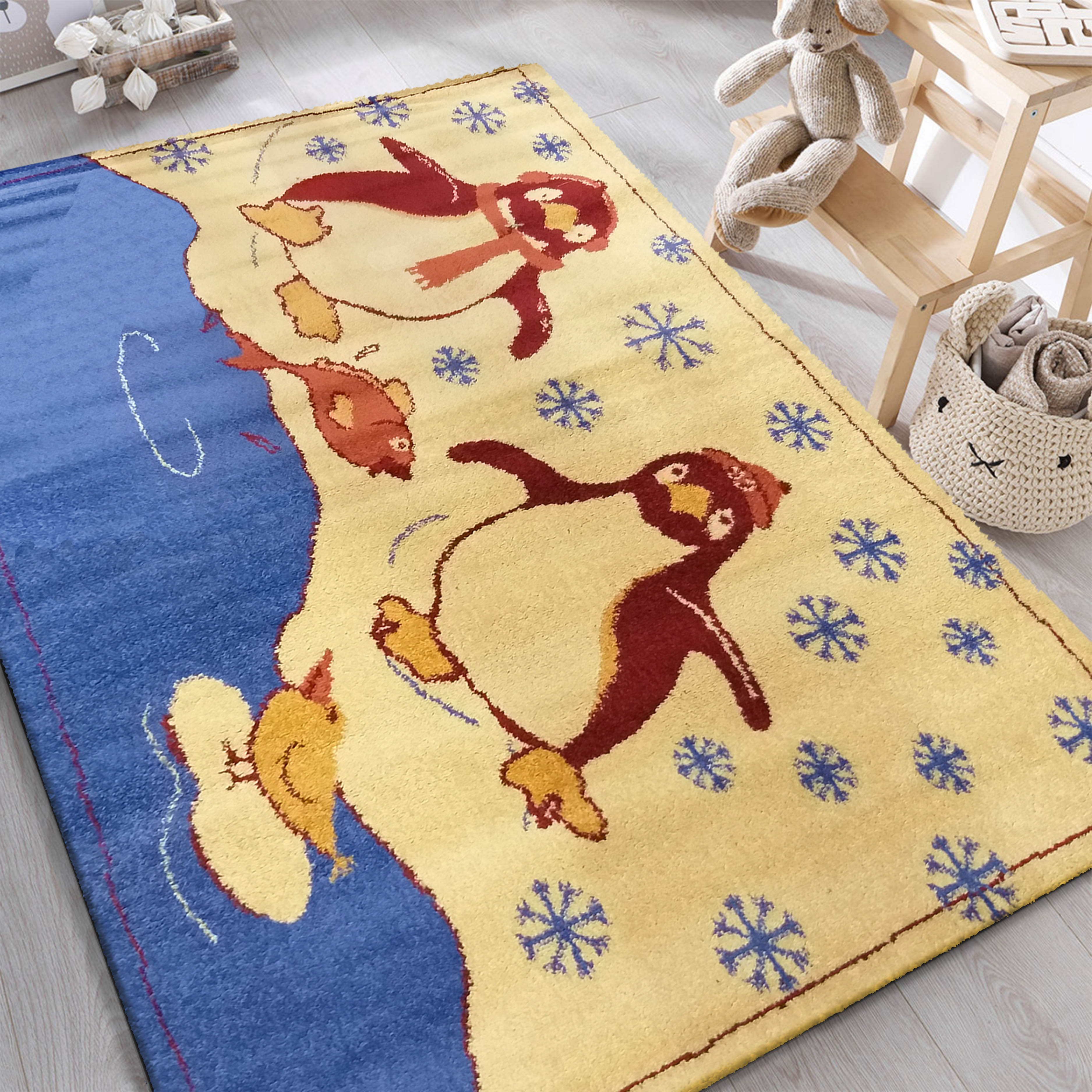 Dywan dziecięcy - 125 x 170 cm - Wielokolorowy - Dywanopol