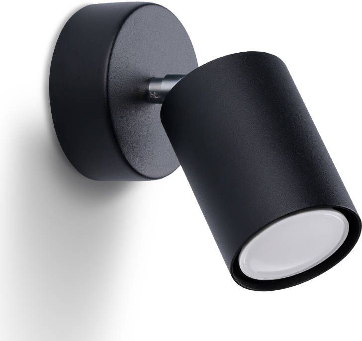 Darmowa Dostawa - Kinkiet 1x40 W czarny Sollux Lighting Lemmi SL1126