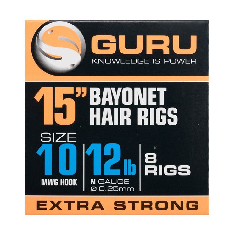 Guru Przypony Ready Rigs With Bayonet 38cm r.12