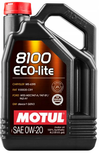 MOTUL 8100 ECO-LITE 0W20 4L - Petrostar