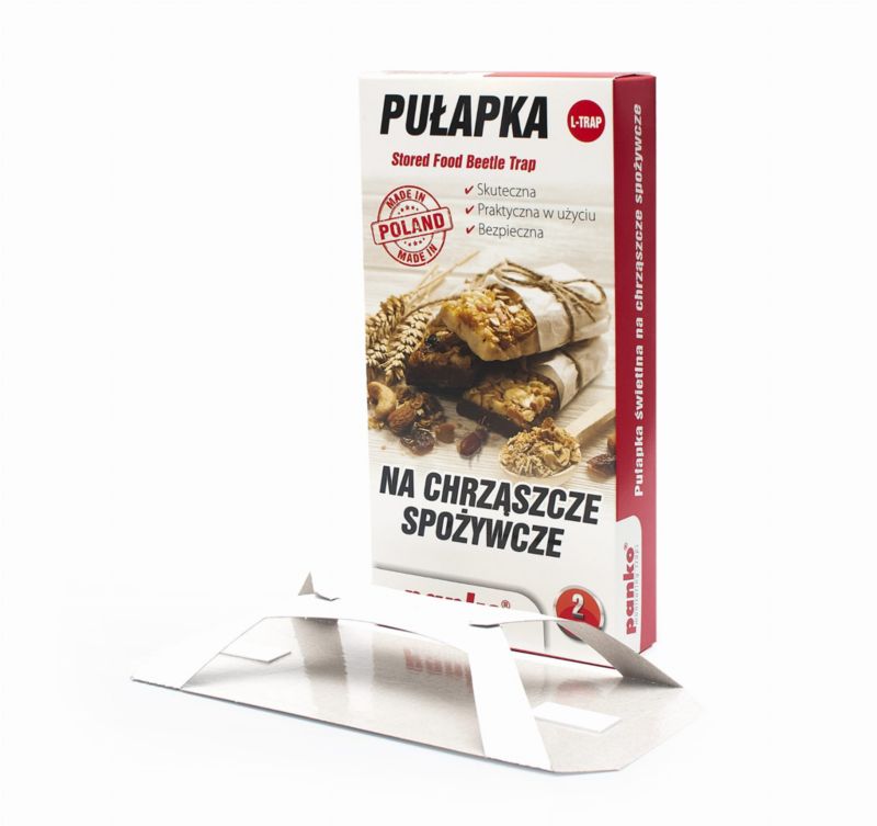 Pułapki świetlne panko na chrząszcze spożywcze magazynowe 2 szt.