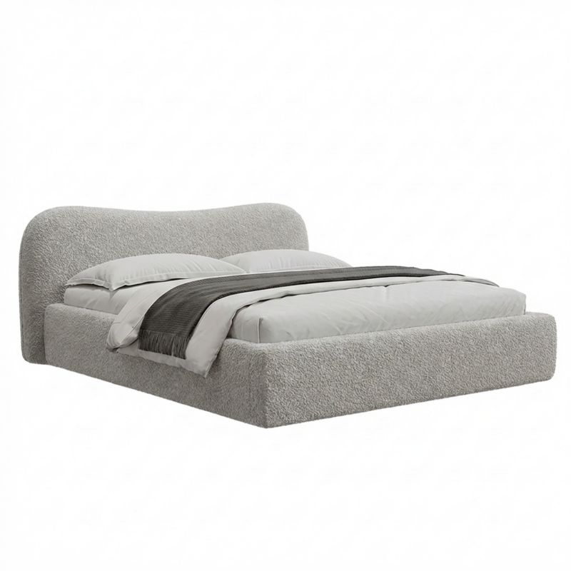 Łóżko Tapicerowane MILANO 160x200 Stelaż Pojemnik Na Pościel Abriamo 04 1 szt.