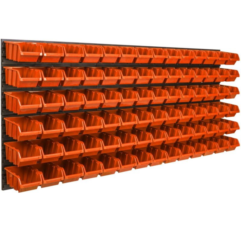 Tablica narzędziowa botle 172 x 78 cm ścianka warsztat 84 kuwet garaż uchwyty haki 1 szt