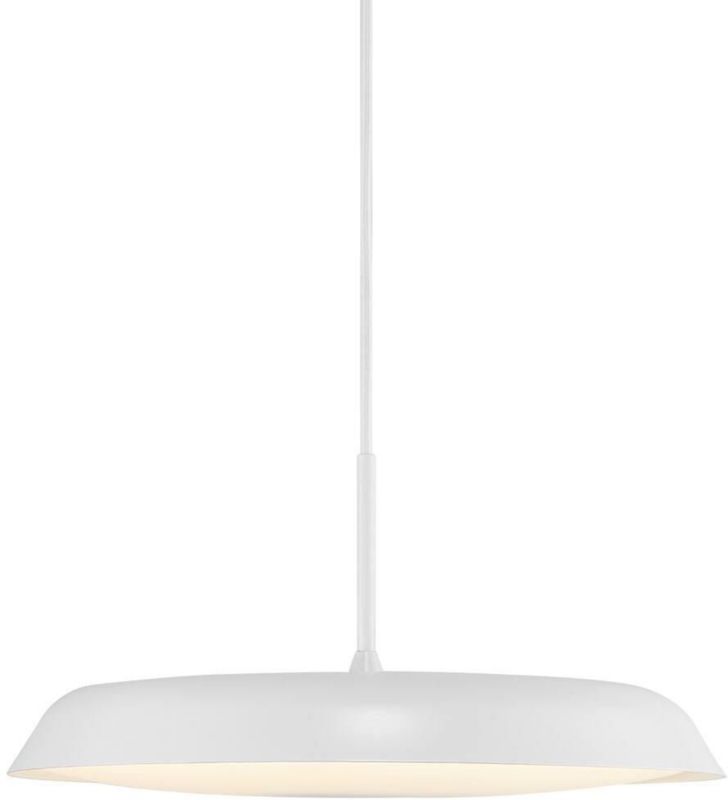 Lampa wisząca Nordlux Piso LED biała 22W IP20 ściemnialna 1 szt.