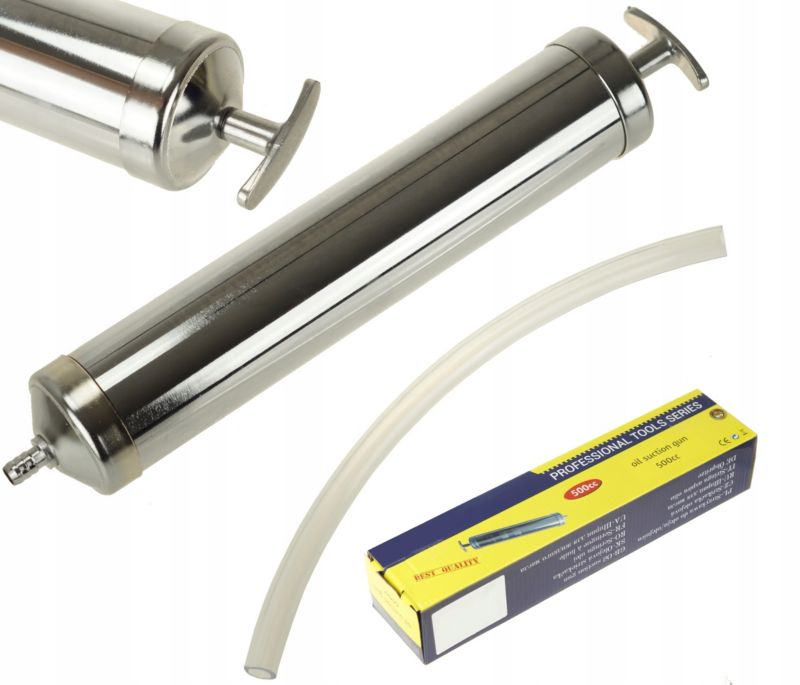 Smarownica Odsysarka FEINZ Wtłaczarka Paliwa Płynu Hamulcowego Strzykawka 500Ml 1 szt.