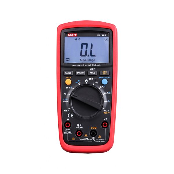 Miernik UNI-T uniwersalny z przewodami UT139A 1szt.