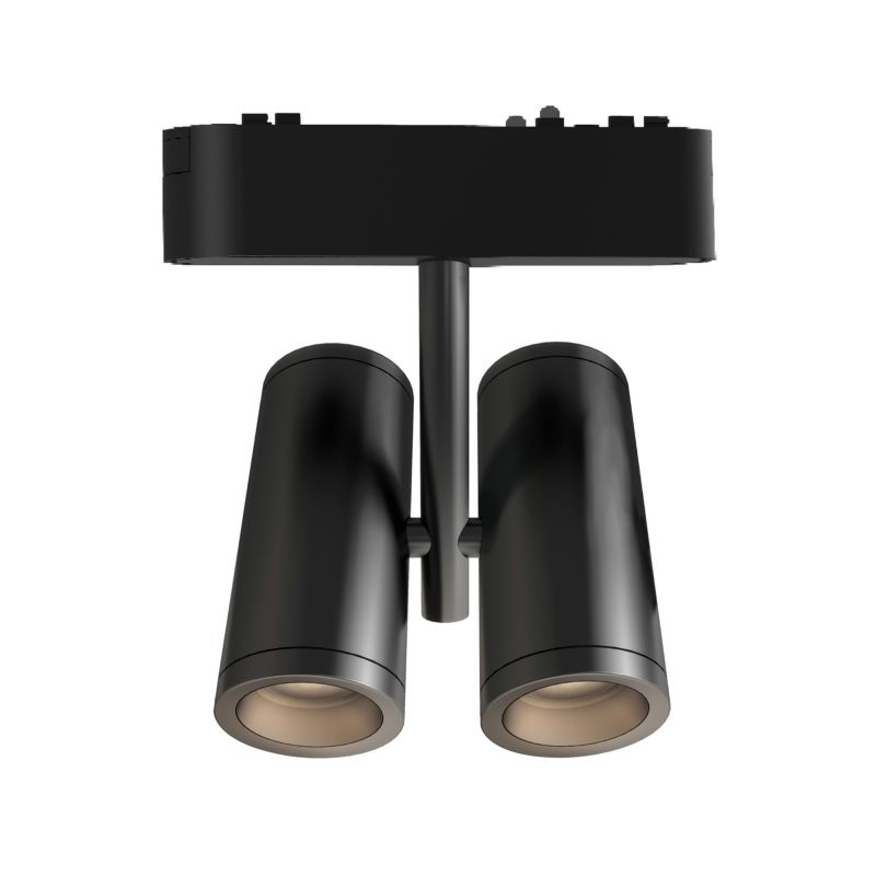 Lampa LED Luxo Ringo Duo 48V 16W neutralna biel 4000K 36 stopni czarna 1 szt.