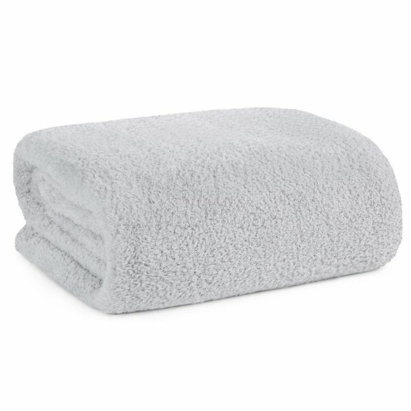 Koc LORI Eurofirany srebrny 150x200 cm polarowy miękki 1 szt.