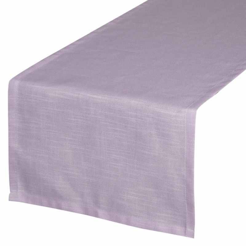 Bieżnik SUMMER11 Eurofirany 40 x 140 cm w kolorze jasnofioletowym o welwetowej strukturze tkaniny szt. 1