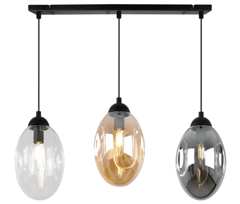 Lampa sufitowa wisząca Light Home LH Vigo 3x E14 60W multikolor 1szt.