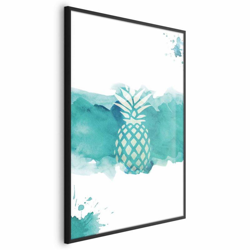 Plakat Artgeist Ananas 40x60 cm z ramą czarną 1 szt
