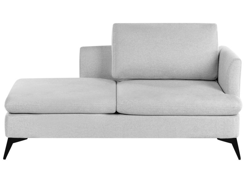 Szezlong prawostronny jasnoszary Sievoz 1 szt.