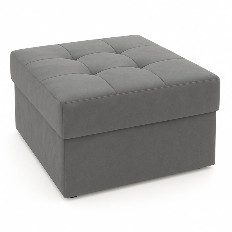 Pufa Ivio Sofello ze schowkiem welur Manila 16 1 szt.