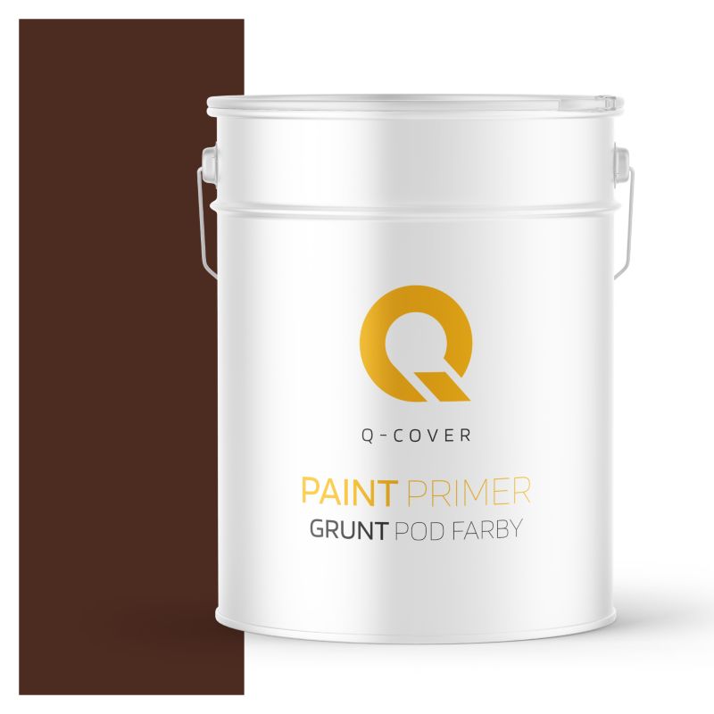 Grunt pod Farbę Elewacyjną Q-Cover Mahoniowy brąz RAL8016 10L