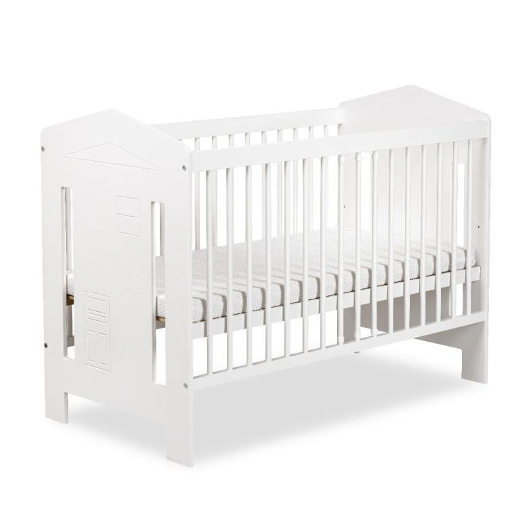 Łóżeczko Little Sky dziecięce IDA 120x60 białe 1 szt