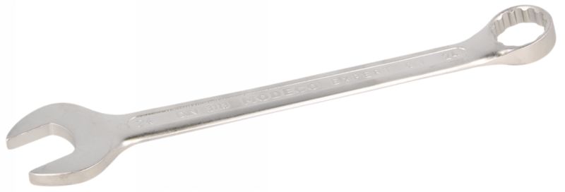 Klucz płasko-oczkowy Modeco Expert 24 mm Cr-V satin - zawieszka plastikowa - 1 szt.