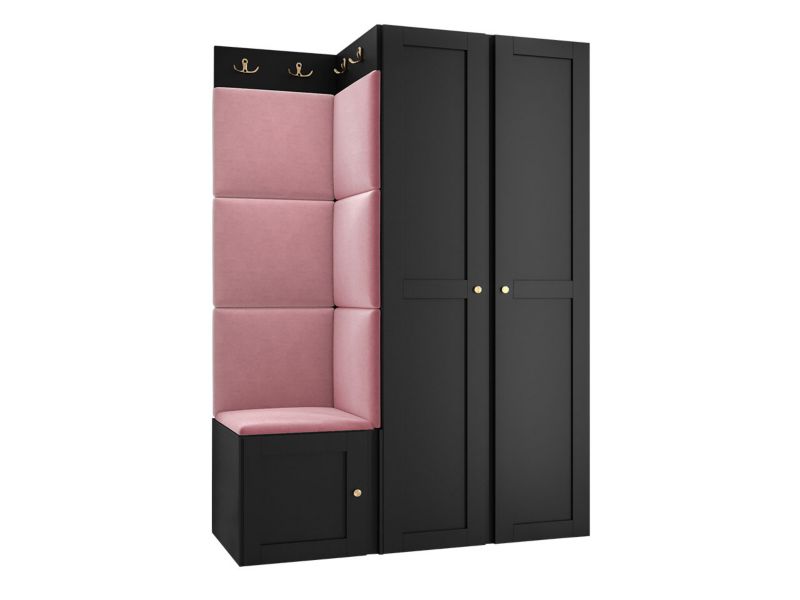 Zestaw MIRJAN 24 Orion Ramiro XXIII czarny + różowy 1 kpl.