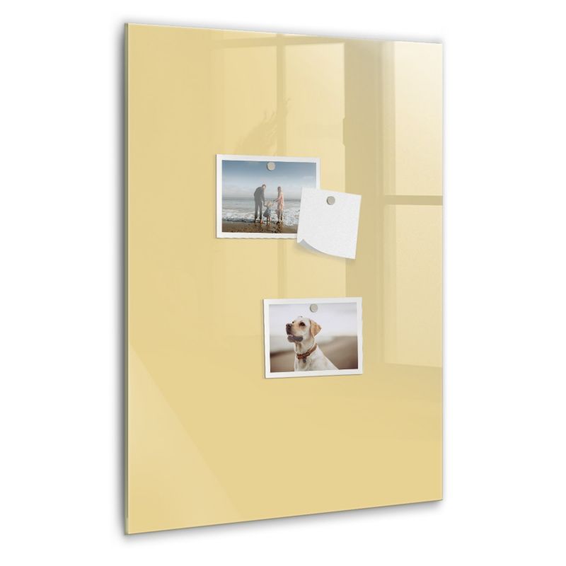 Tablica magnetyczna z nadrukiem Wallfluent 40x60 cm Kolor kremowy 1 szt.