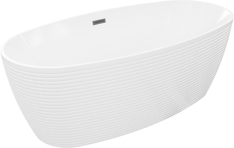 Wanna wolnostojąca Mexen Lira biała 170 x 80 cm .- 52831708000-66 1 szt.