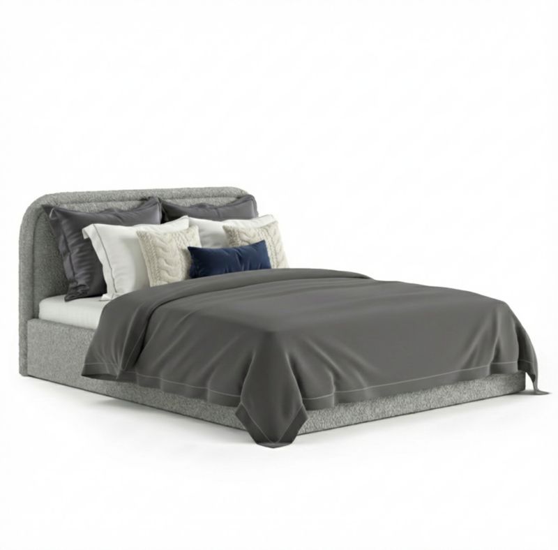 Łóżko Tapicerowane MAJESTY 160x200 Stelaż Pojemnik Na Pościel Loop 17 1 szt.