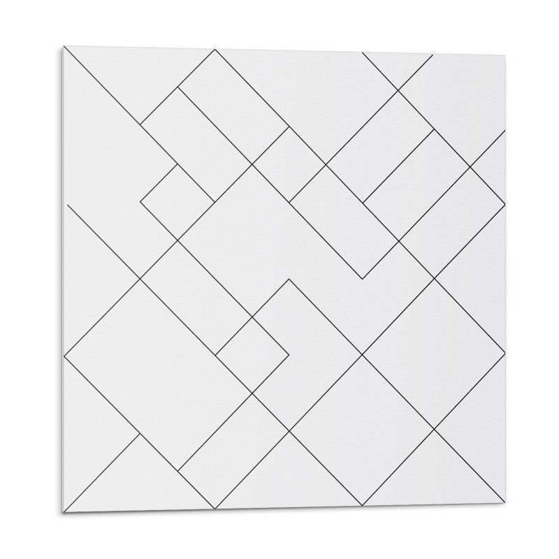 Kafelki samoprzylepne Wallfluent 30x30 cm Linie w stylu abstrakcyjnym 9 szt.