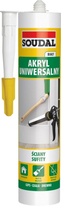 Akryl Soudal 280 ml biały
