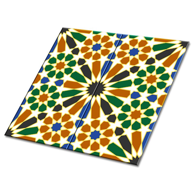 Kafelki samoprzylepne Tulup 30x30 cm Kubański wzór 9 szt.