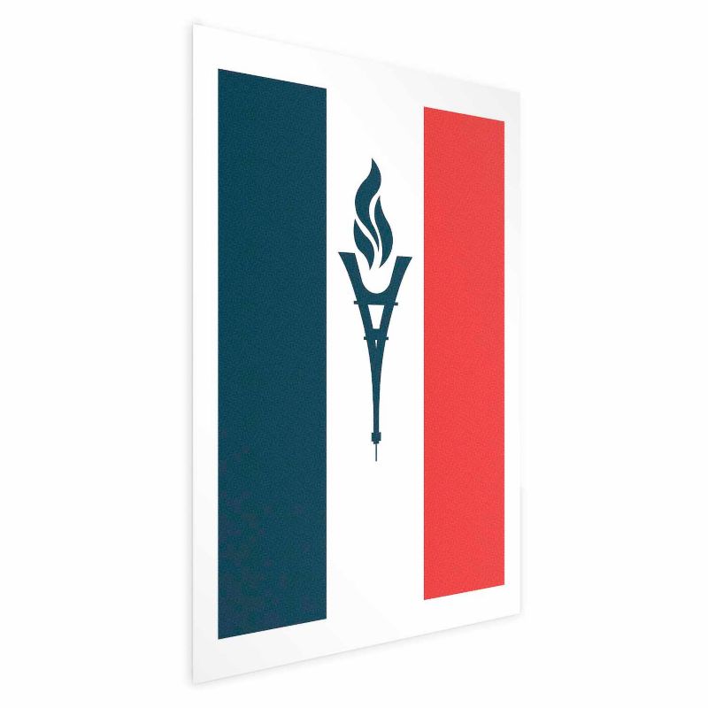 Plakat Artgeist Olimpijska Francja 29,7x42 cm bez ramy 1 szt