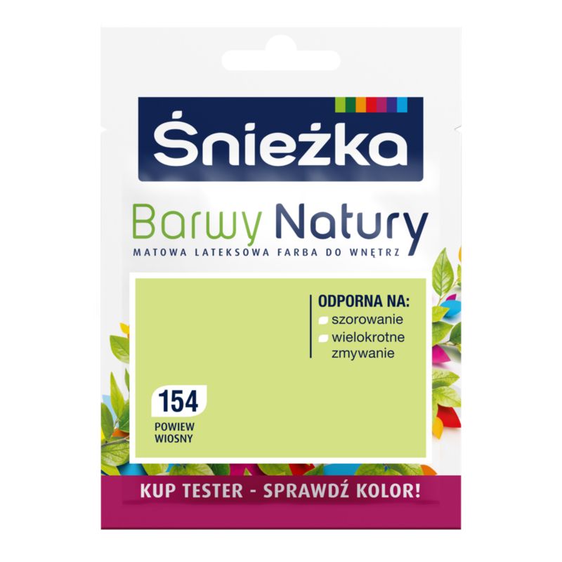 Tester farby Śnieżka Barwy Natury powiew wiosny 25 ml