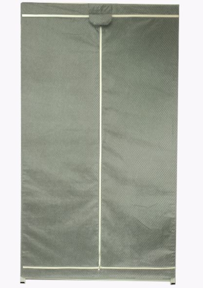 Pokrowiec ochronny na regał MODO24 270X90X60 cm futerał na stojak szary 1 szt.