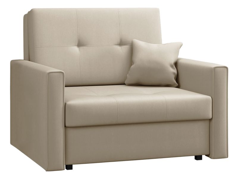 Kanapa rozkładana MIRJAN 24 Viva Bis I beżowy plusz 1 szt.