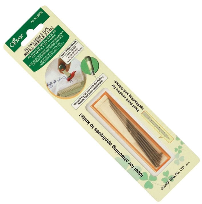 igły do filcowania CLOVER grube 9cm 8906