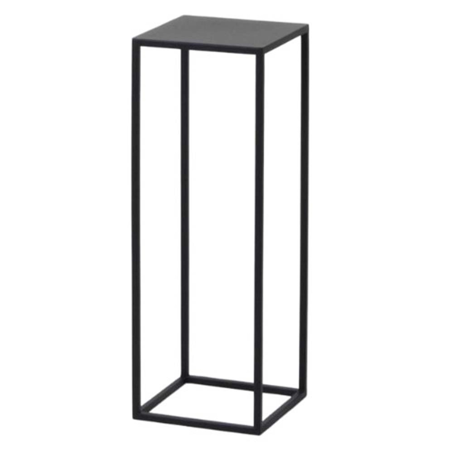 Kwietnik stojący Venice czarny S - 19 x 54 cm