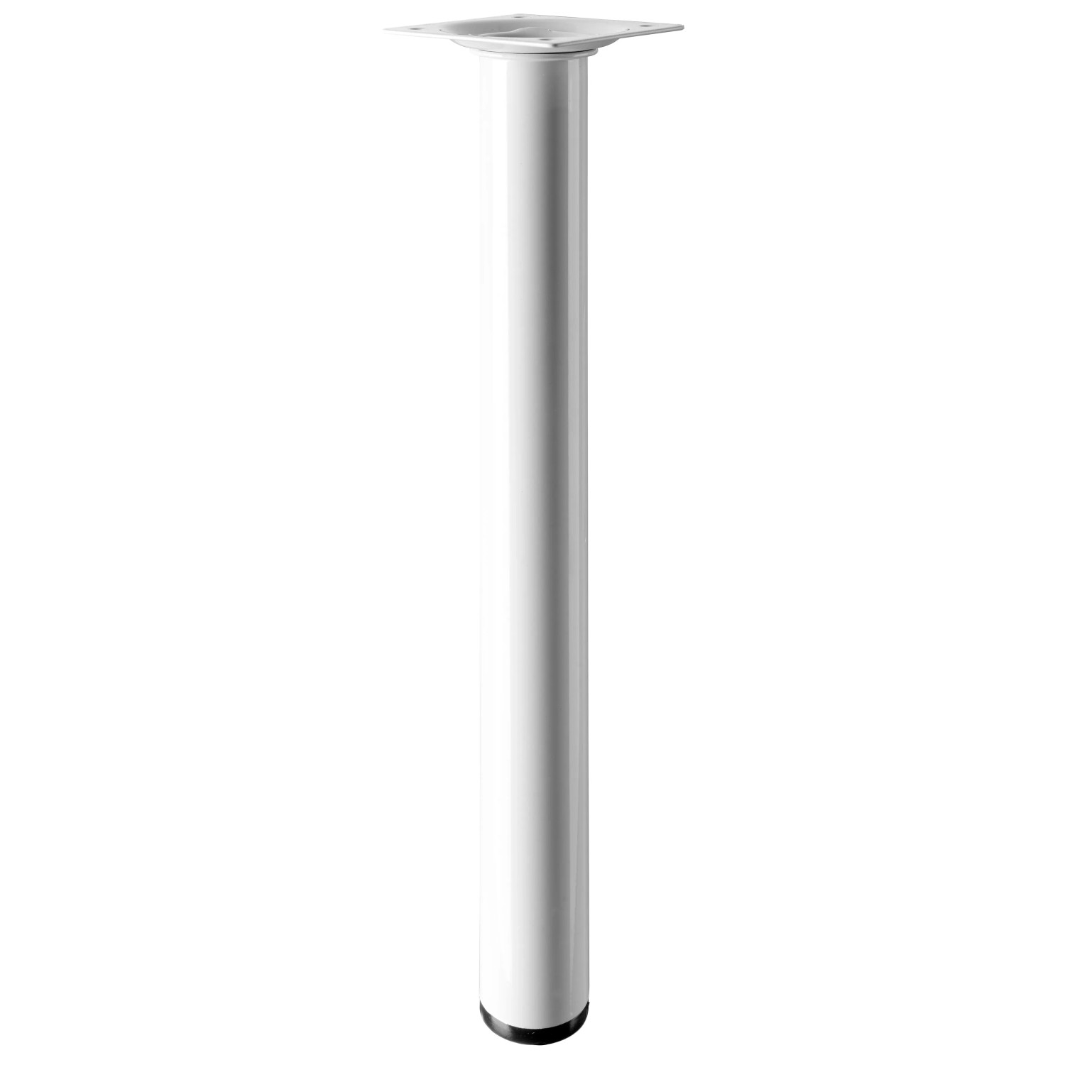 Hettich Noga meblowa śr. 30 mm / wys. 300 mm biała