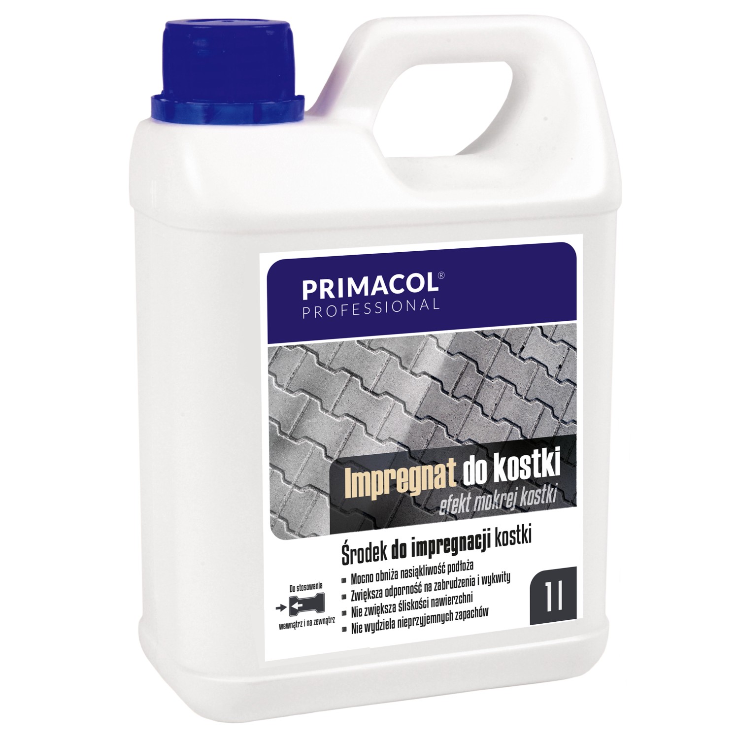 Impregnat do kostki brukowej z efektem mokrej kostki - 1 l