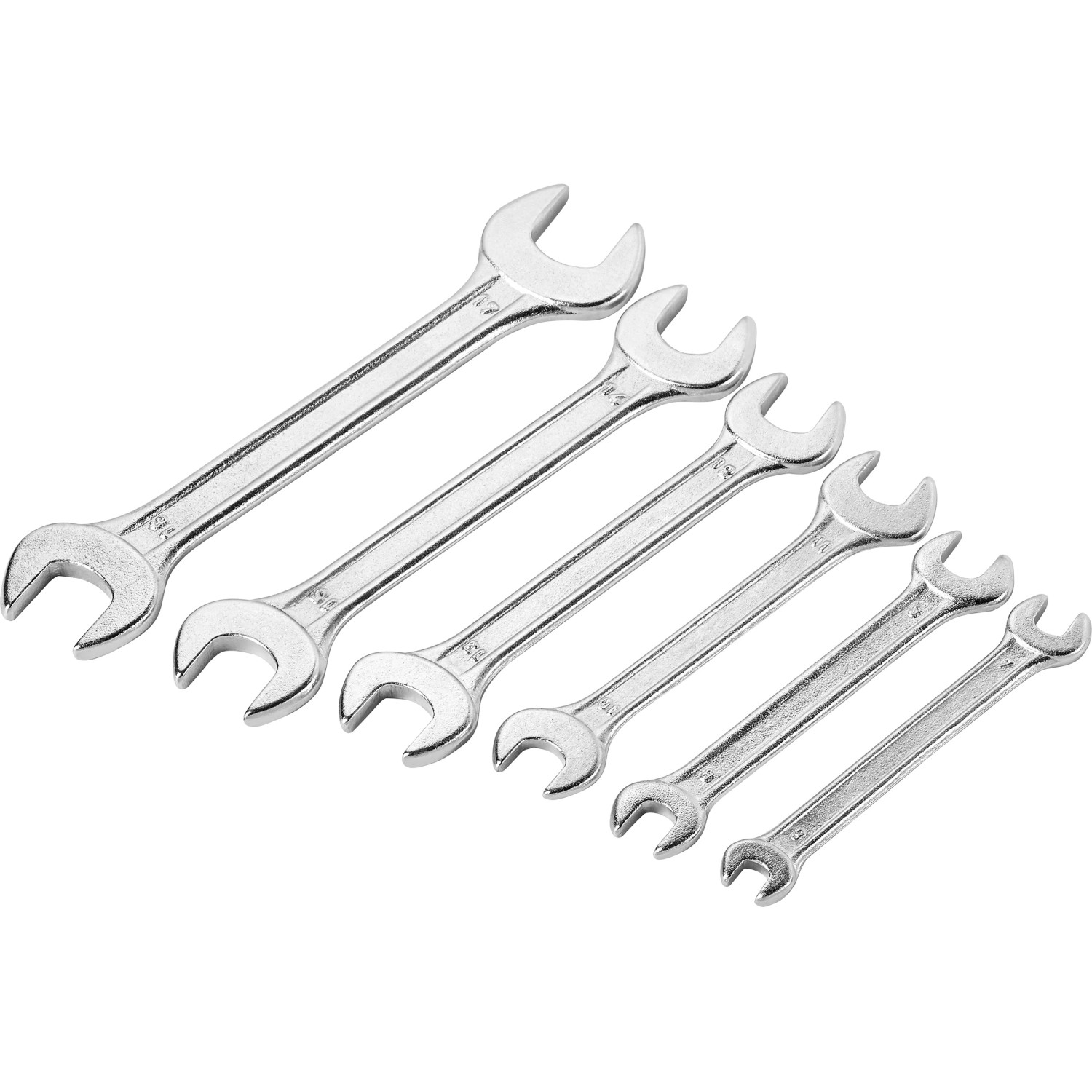 Zestaw kluczy płaskich - 6 szt