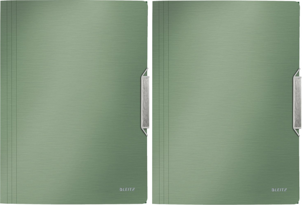2x Teczka plastikowa z gumką Leitz Style, A4, 15mm, seledynowy