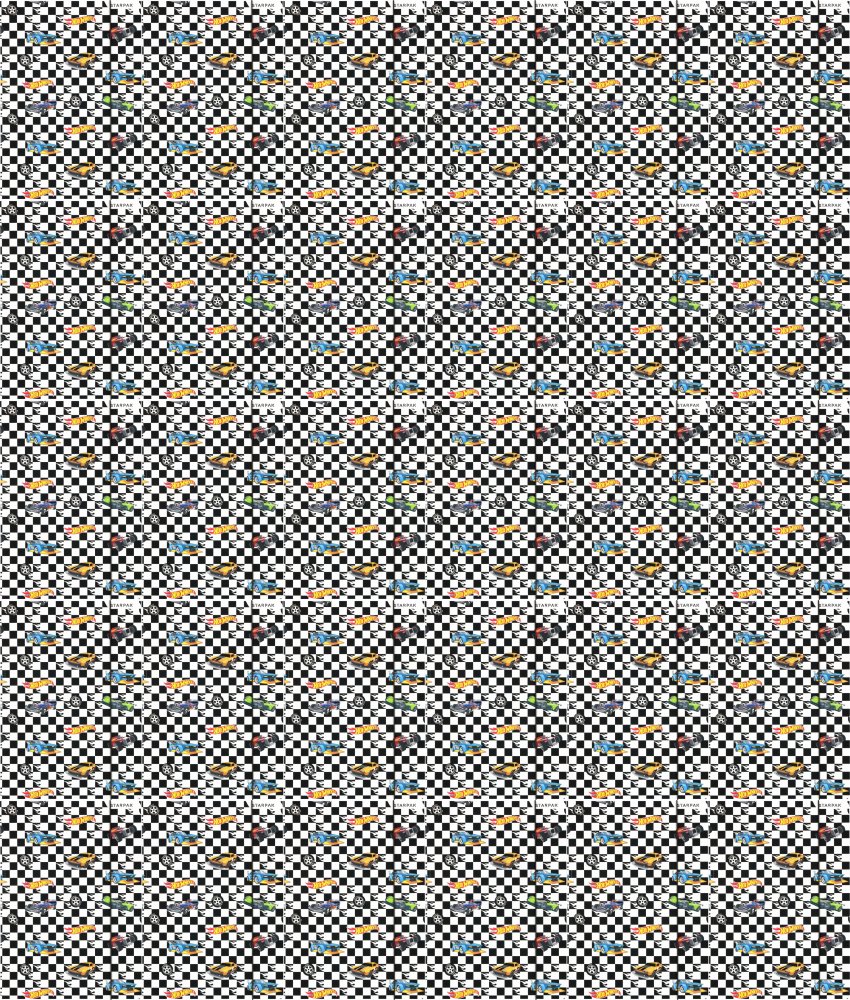 50x Teczka z gumką Starpak Hot Wheels, A4, mix wzorów