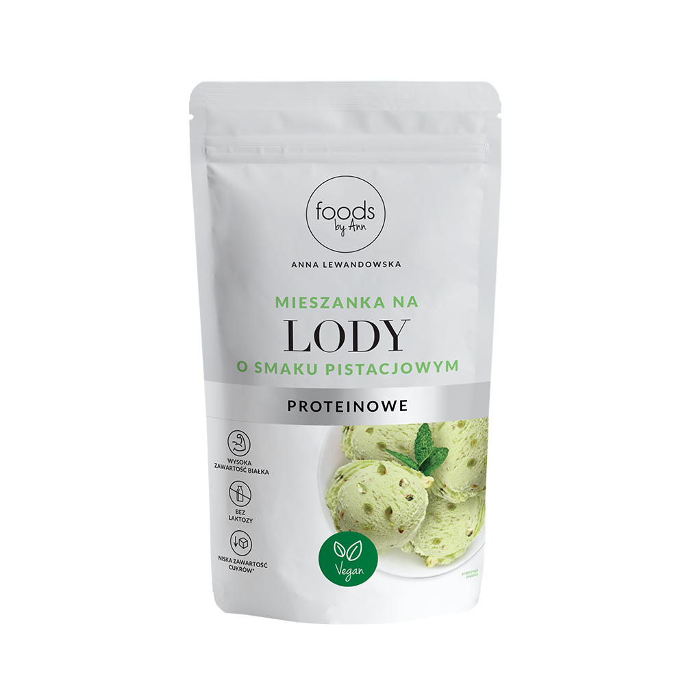 Mieszanka na Lody Proteinowe o smaku Pistacjowym